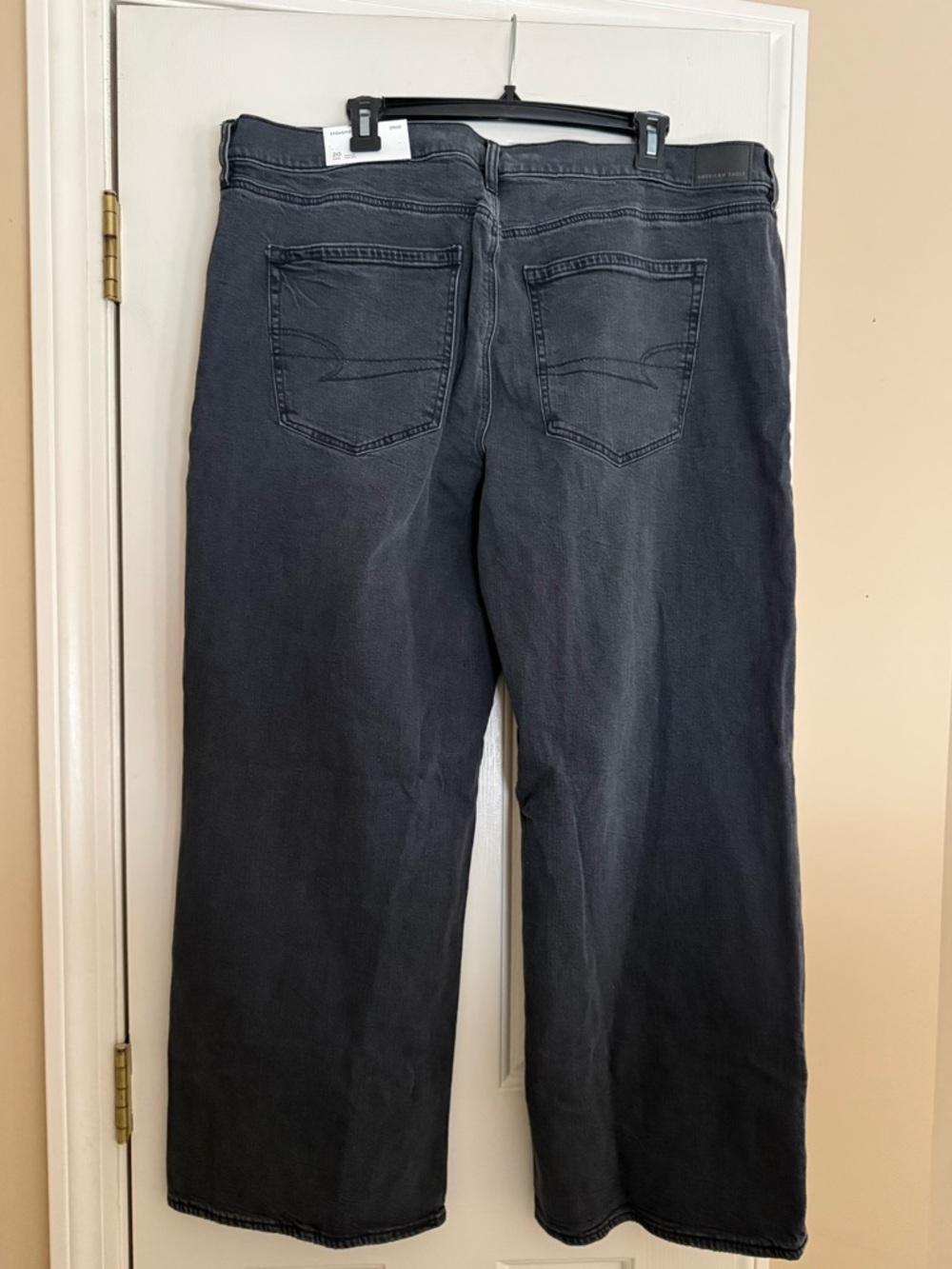 American Eagle Outfitters Stovepipe Black Wash Women's Jeans - Picture 3 of 7